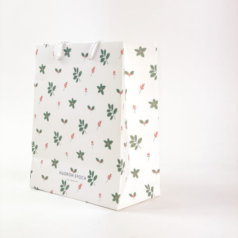 Holly Jolly All Over Pattern Gift Bag